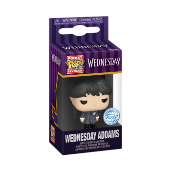 Funko POP Pocket Keychain Schlüsselanhänger Vinyl - Wednesday - 4cm